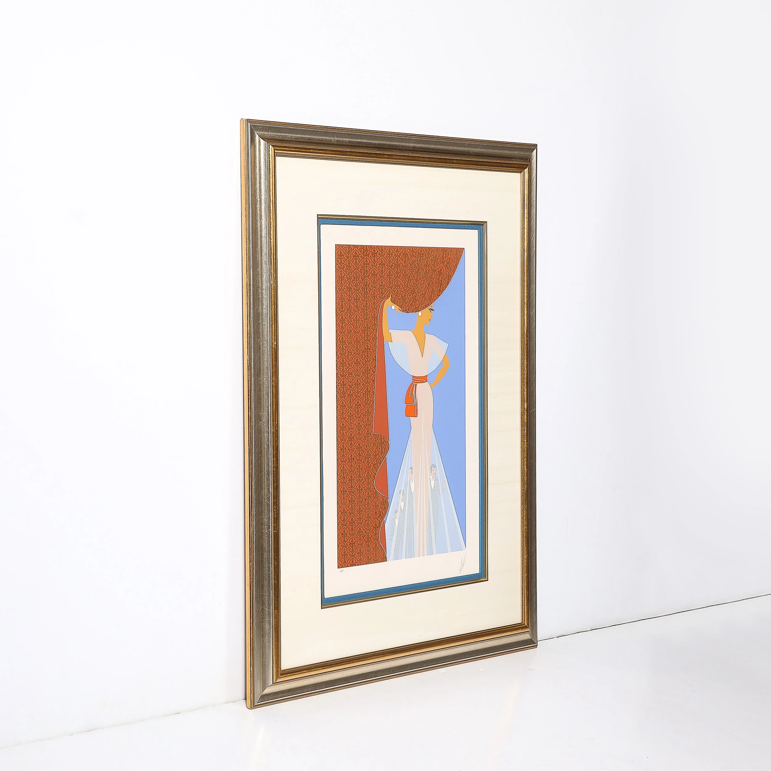 Erte 【Sunrise 】1992  lithograph60限定 Erte 【Sunrise 】1992 lithograph60限定 Erte 【Sunrise 】1992